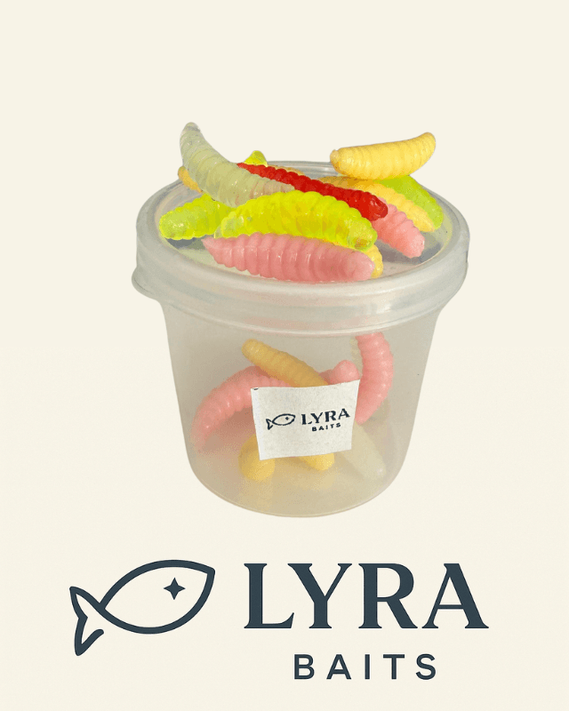 Viermi plastic multicolori